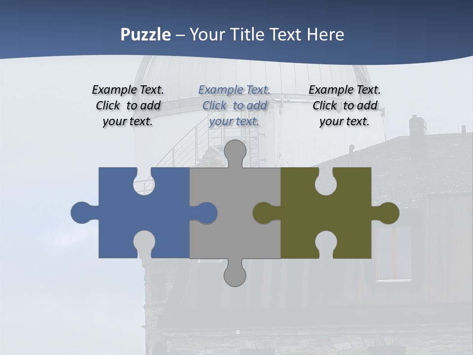 Mountain Astronomy Cloud PowerPoint Template