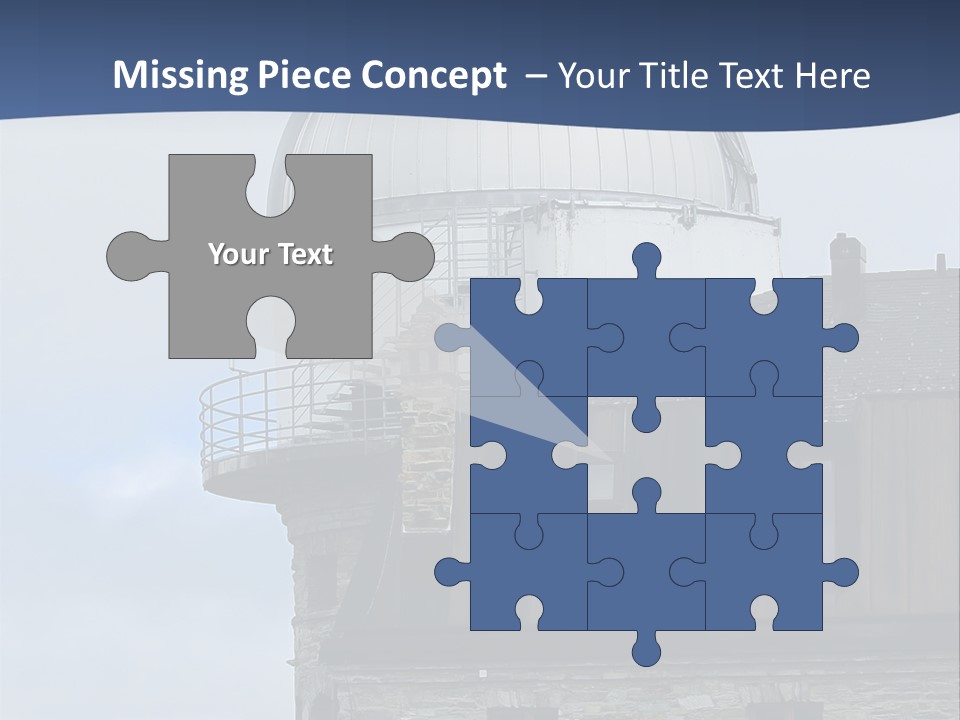 Mountain Astronomy Cloud PowerPoint Template