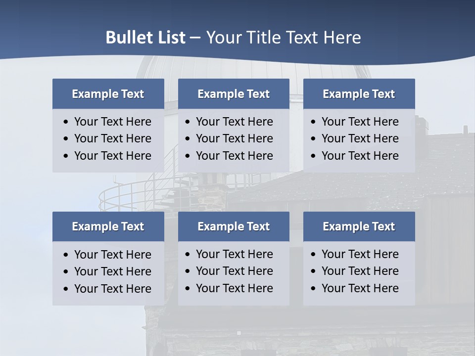 Mountain Astronomy Cloud PowerPoint Template