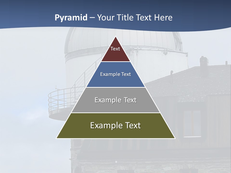 Mountain Astronomy Cloud PowerPoint Template