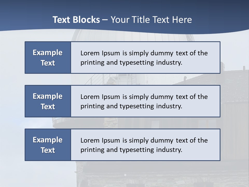 Mountain Astronomy Cloud PowerPoint Template