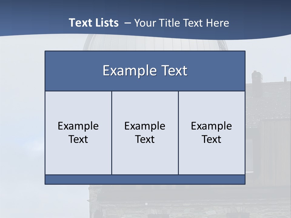Mountain Astronomy Cloud PowerPoint Template