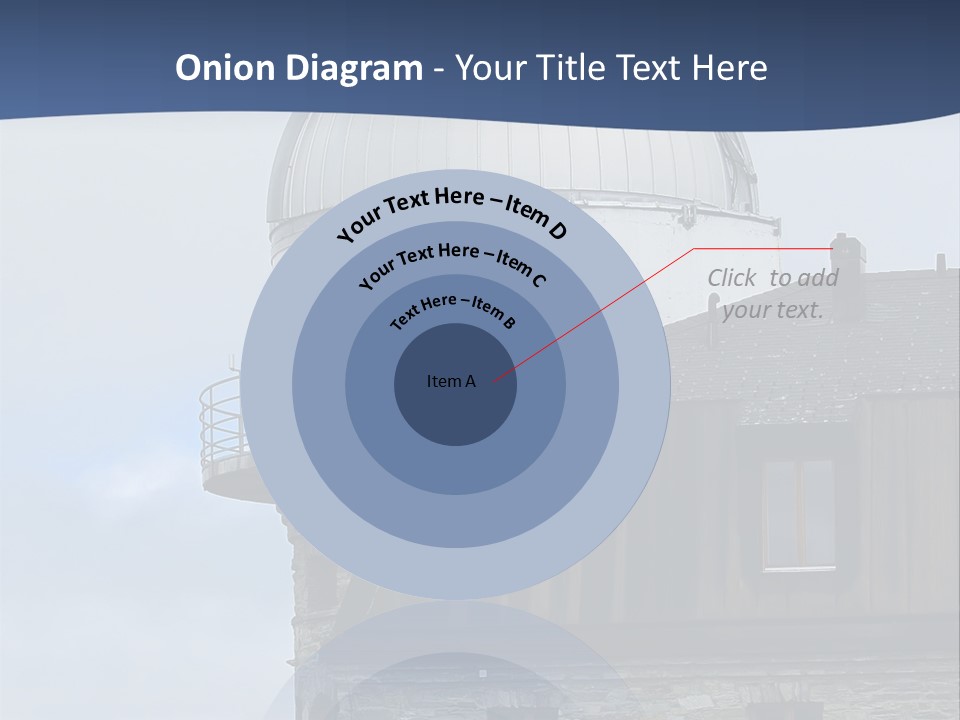 Mountain Astronomy Cloud PowerPoint Template