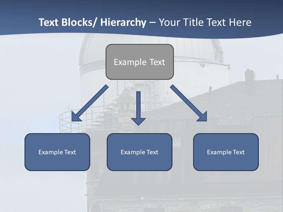 Mountain Astronomy Cloud PowerPoint Template