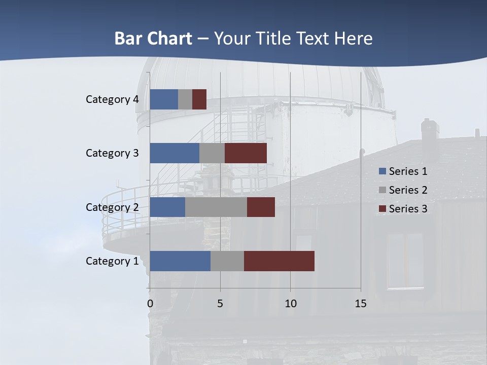 Mountain Astronomy Cloud PowerPoint Template