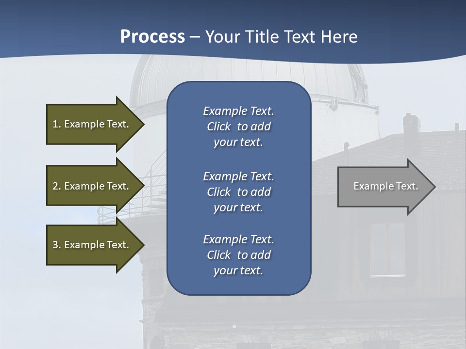 Mountain Astronomy Cloud PowerPoint Template