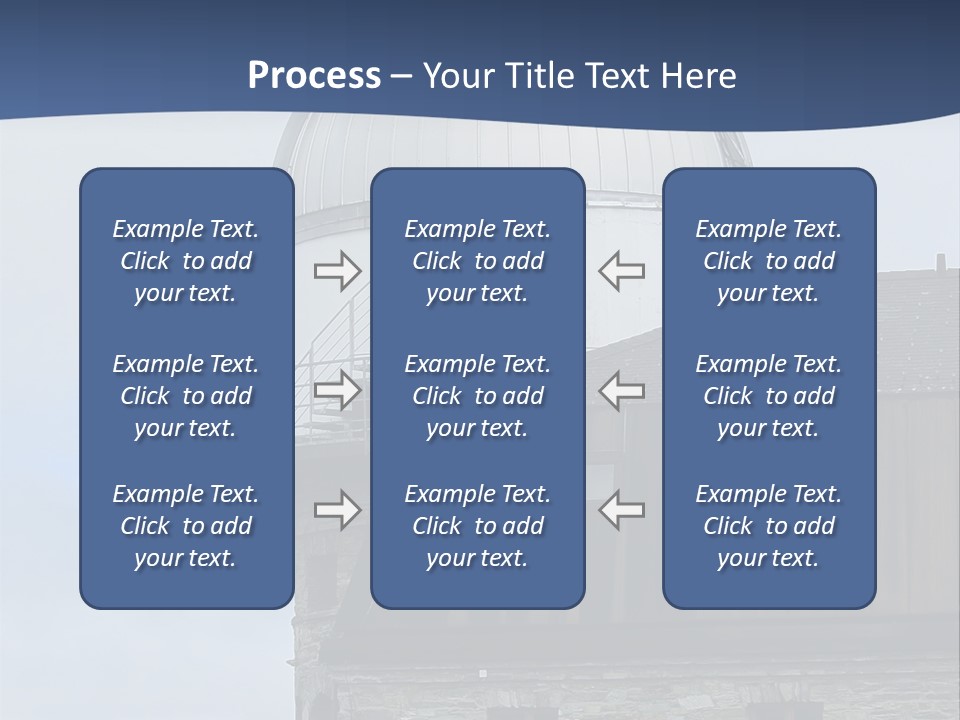 Mountain Astronomy Cloud PowerPoint Template