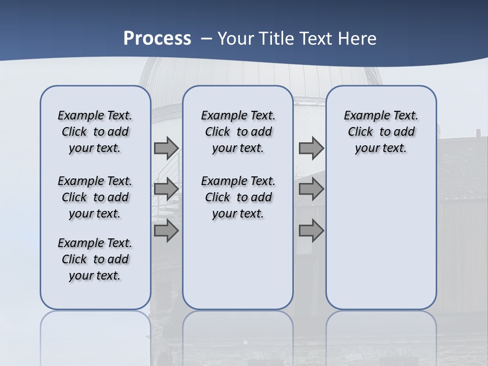 Mountain Astronomy Cloud PowerPoint Template