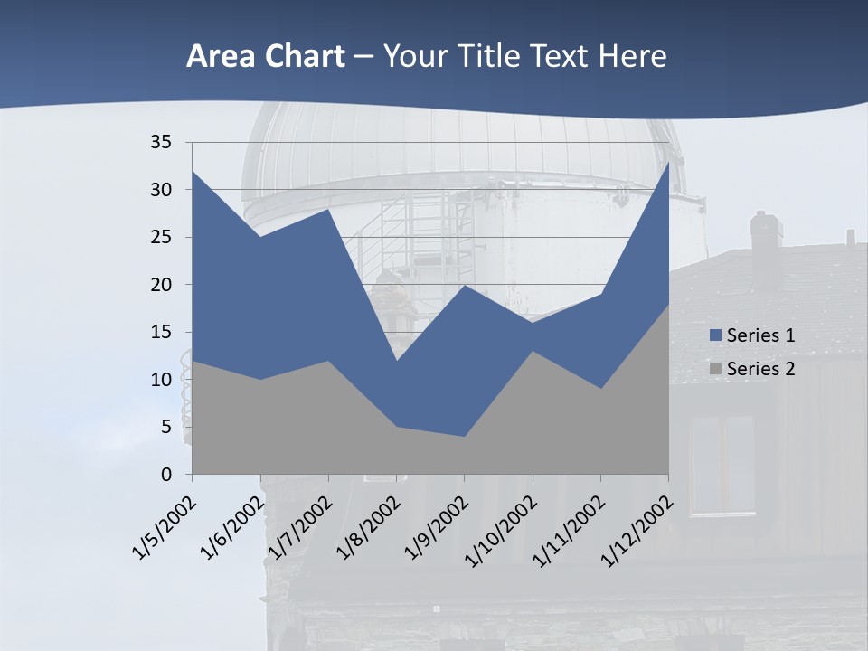 Mountain Astronomy Cloud PowerPoint Template