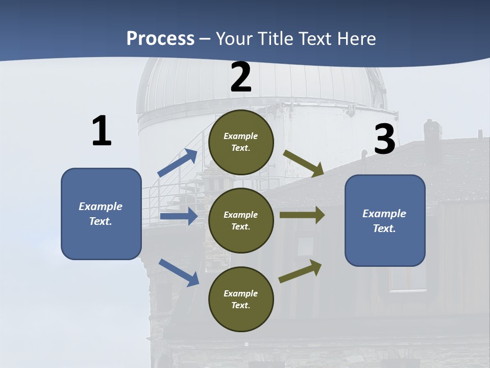 Mountain Astronomy Cloud PowerPoint Template