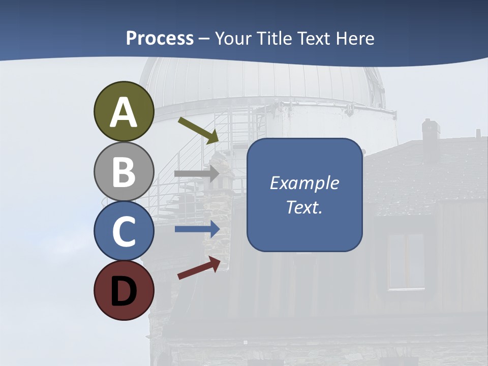 Mountain Astronomy Cloud PowerPoint Template