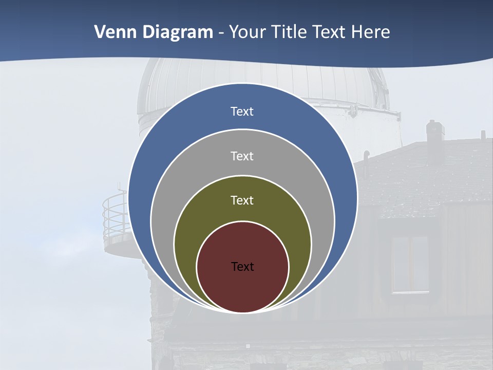 Mountain Astronomy Cloud PowerPoint Template