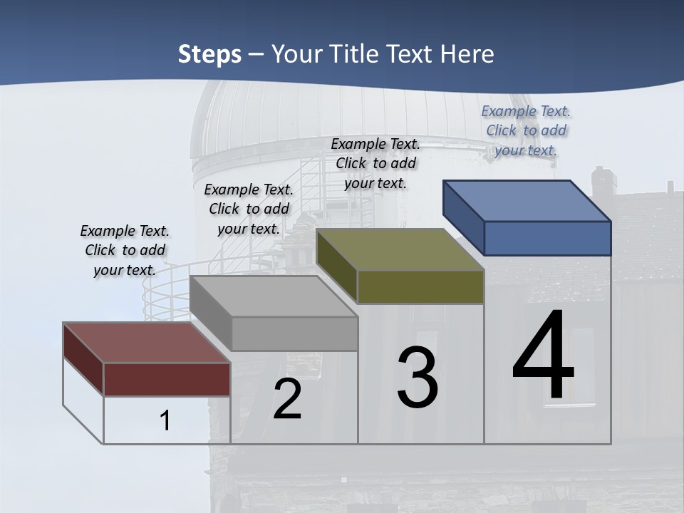 Mountain Astronomy Cloud PowerPoint Template
