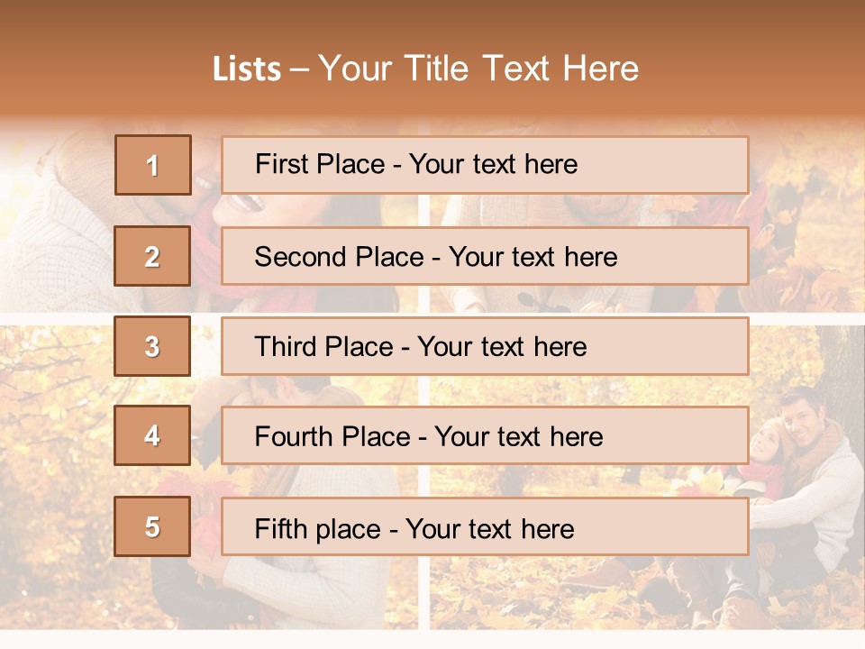 Mouth Love Teenager PowerPoint Template