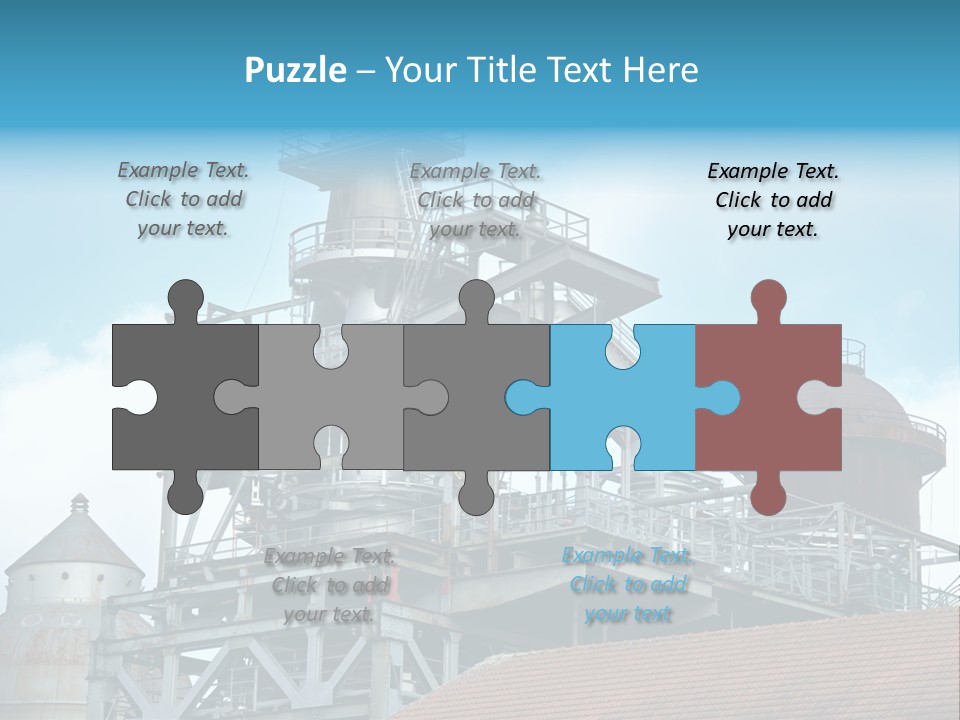 Steel Energy Assembler PowerPoint Template