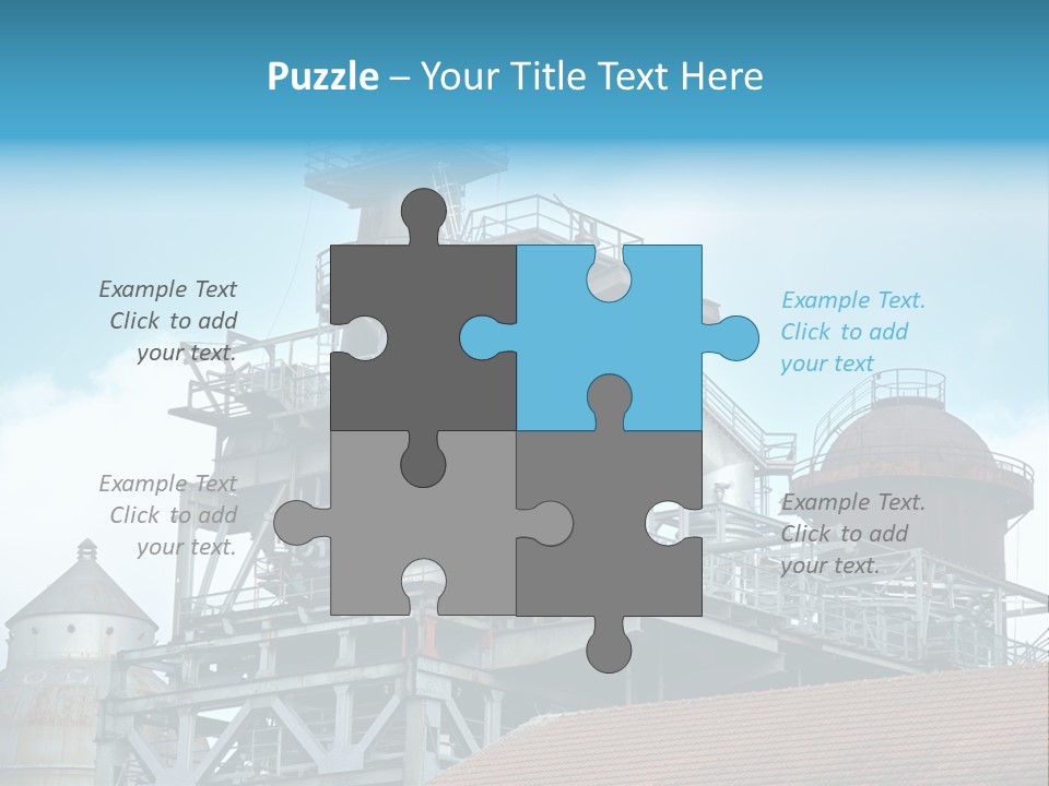 Steel Energy Assembler PowerPoint Template