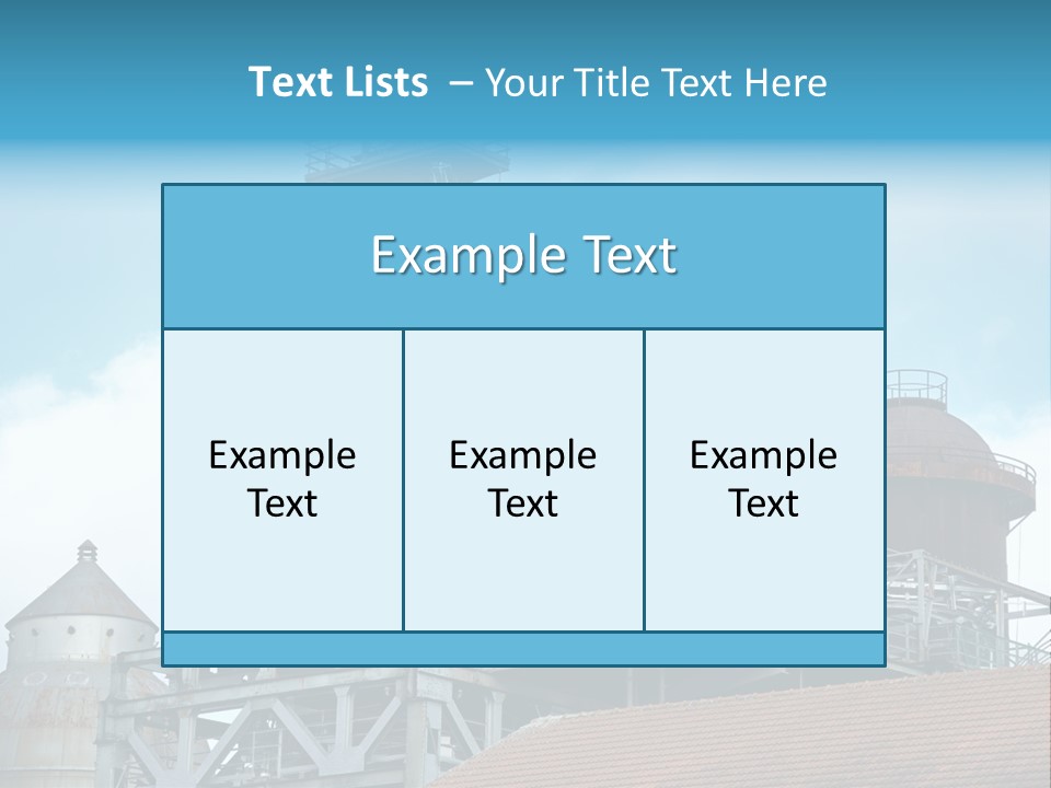 Steel Energy Assembler PowerPoint Template