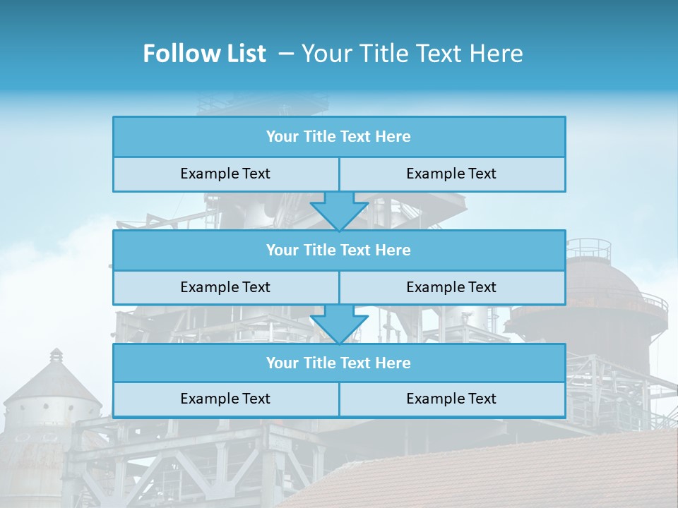 Steel Energy Assembler PowerPoint Template