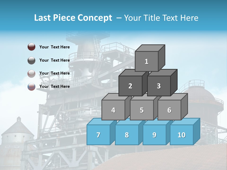 Steel Energy Assembler PowerPoint Template