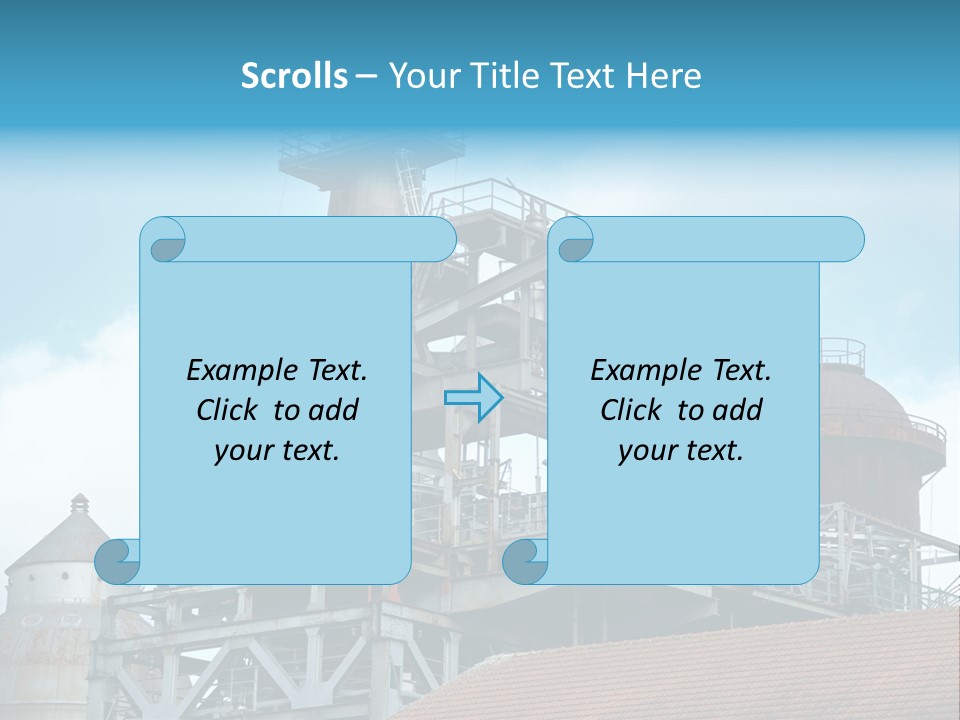 Steel Energy Assembler PowerPoint Template