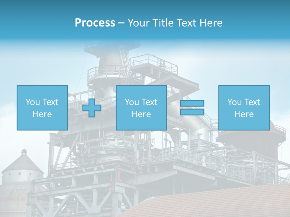 Steel Energy Assembler PowerPoint Template