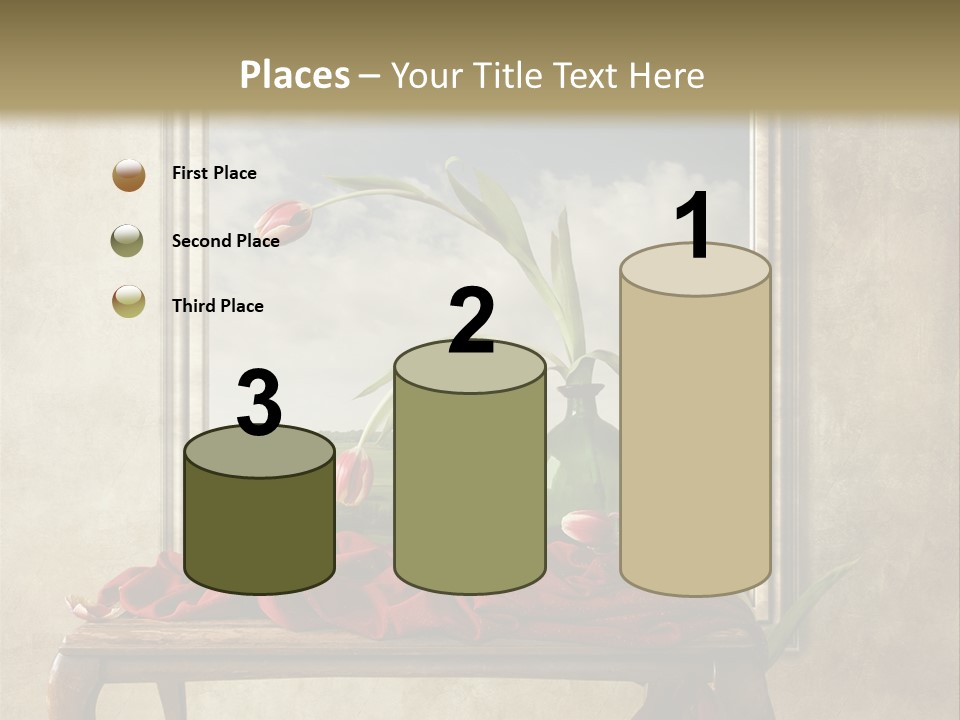 Spring Event Glass PowerPoint Template