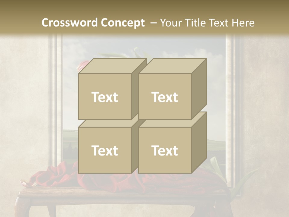 Spring Event Glass PowerPoint Template
