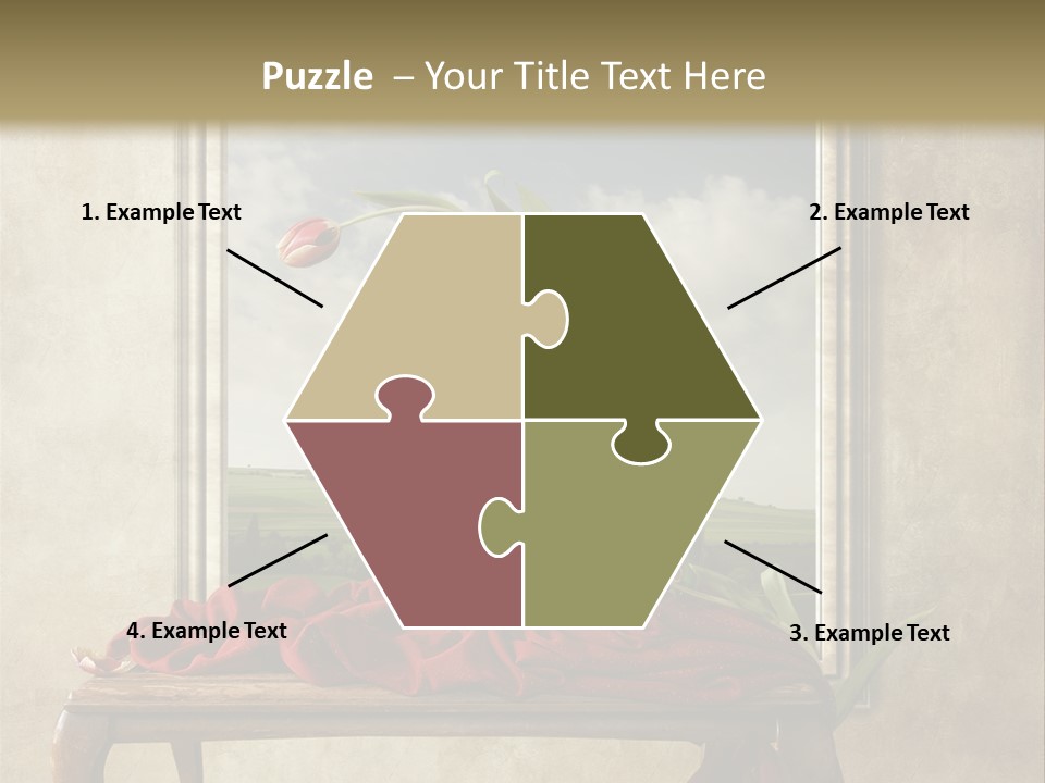 Spring Event Glass PowerPoint Template