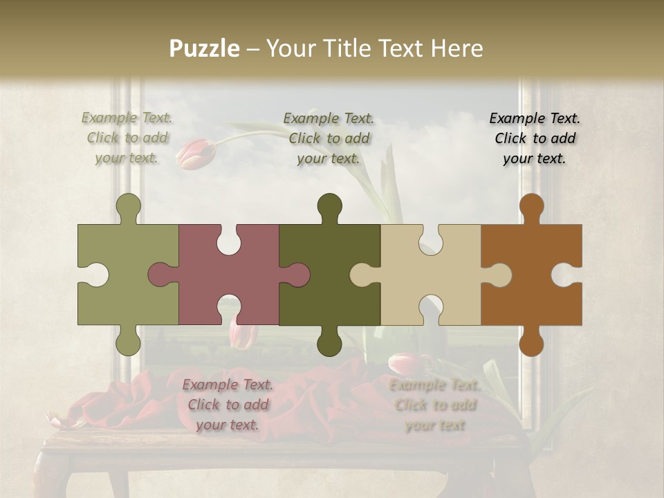 Spring Event Glass PowerPoint Template