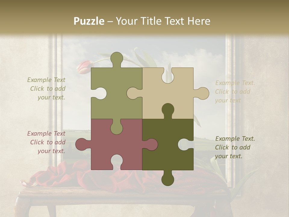 Spring Event Glass PowerPoint Template