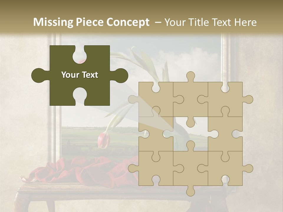 Spring Event Glass PowerPoint Template