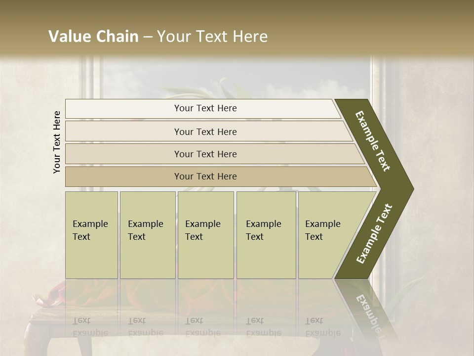 Spring Event Glass PowerPoint Template