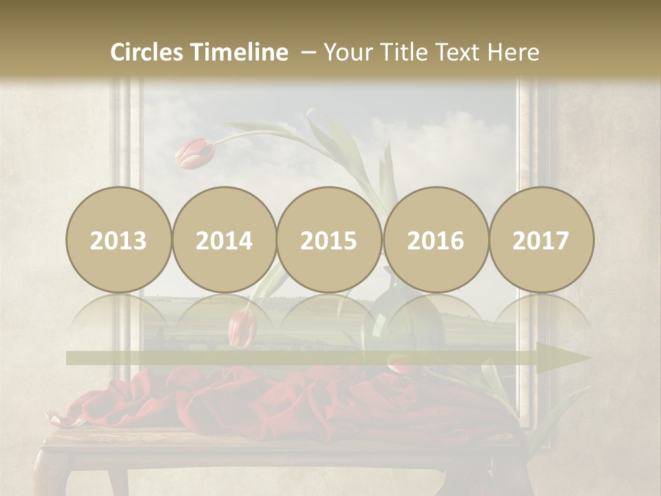Spring Event Glass PowerPoint Template