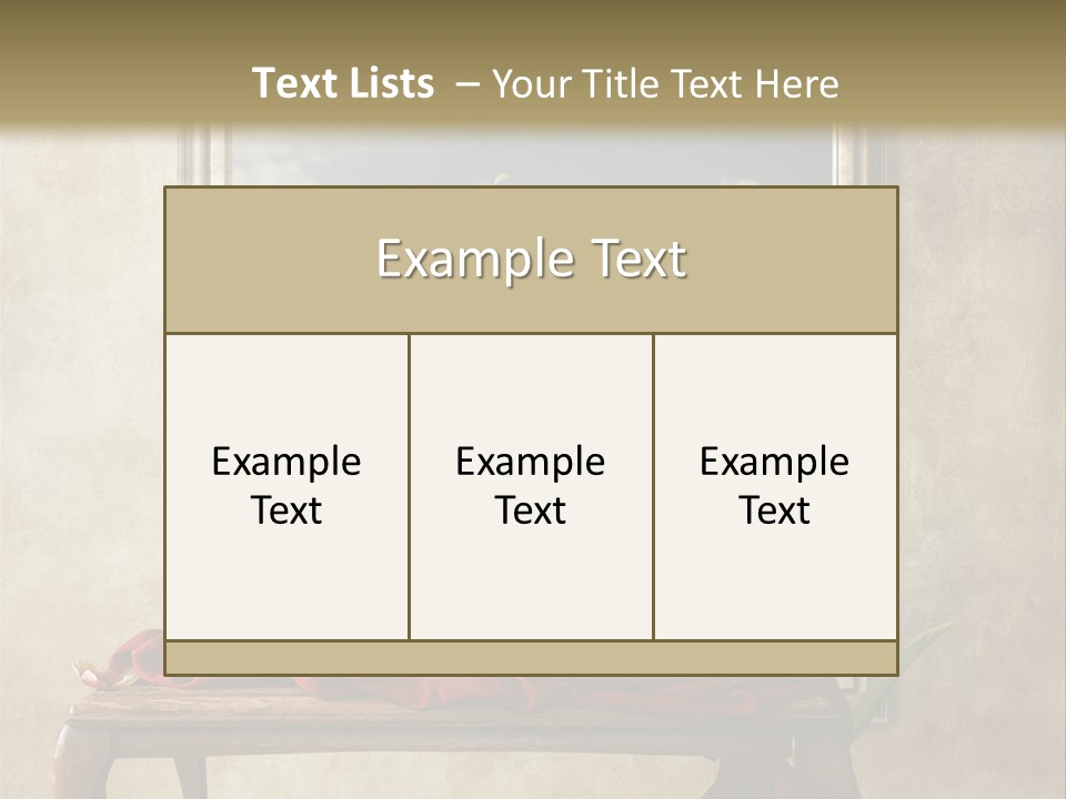 Spring Event Glass PowerPoint Template