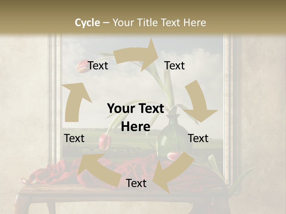 Spring Event Glass PowerPoint Template