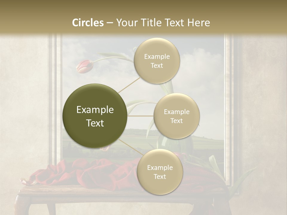 Spring Event Glass PowerPoint Template