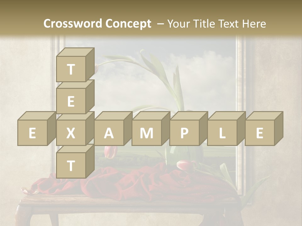 Spring Event Glass PowerPoint Template