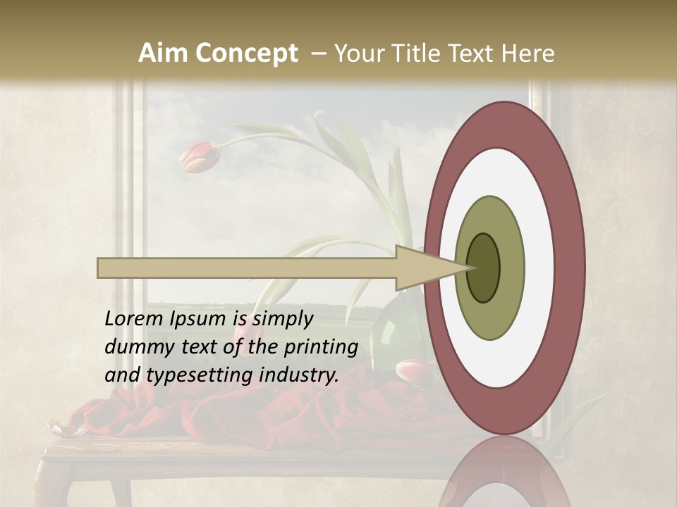 Spring Event Glass PowerPoint Template