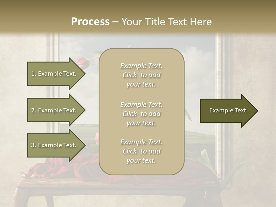 Spring Event Glass PowerPoint Template