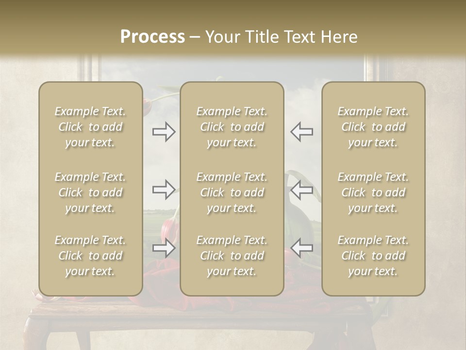 Spring Event Glass PowerPoint Template
