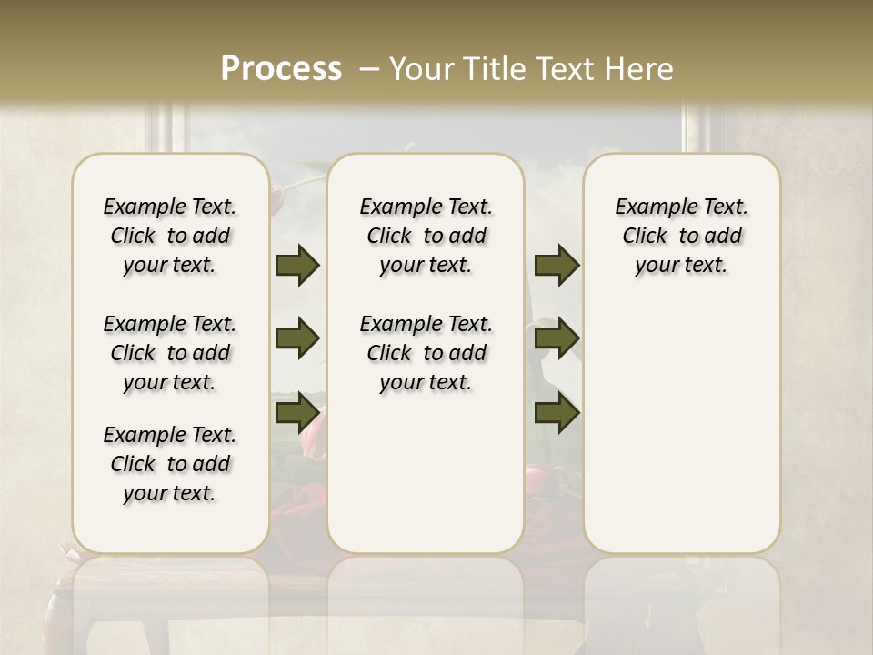 Spring Event Glass PowerPoint Template