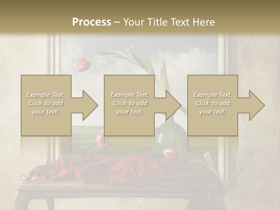 Spring Event Glass PowerPoint Template