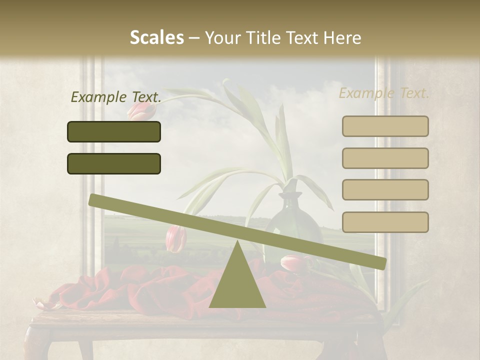 Spring Event Glass PowerPoint Template