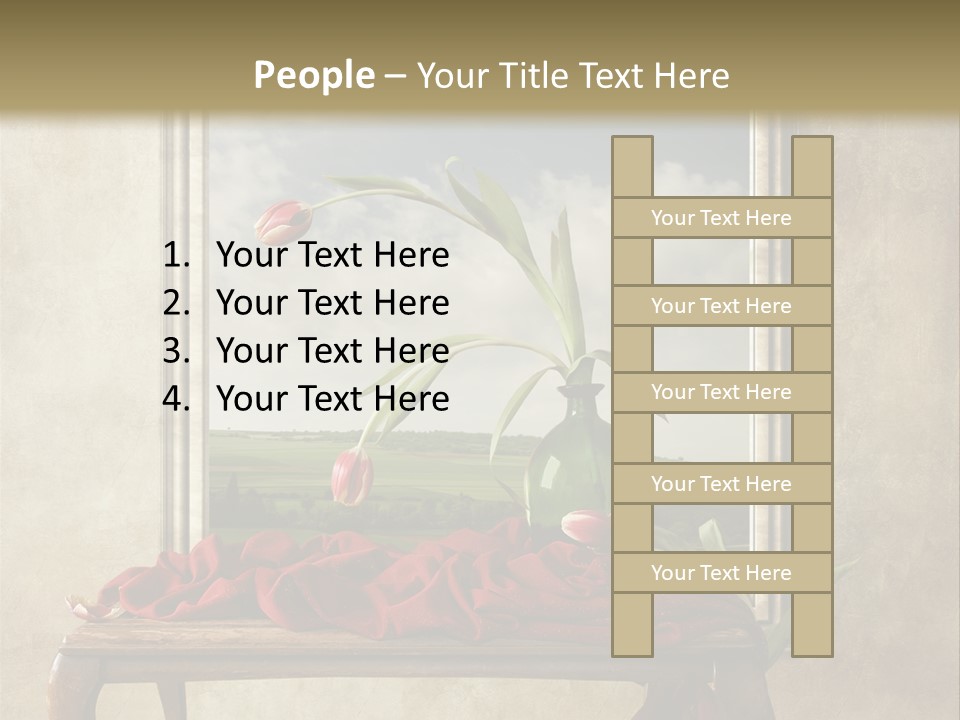 Spring Event Glass PowerPoint Template