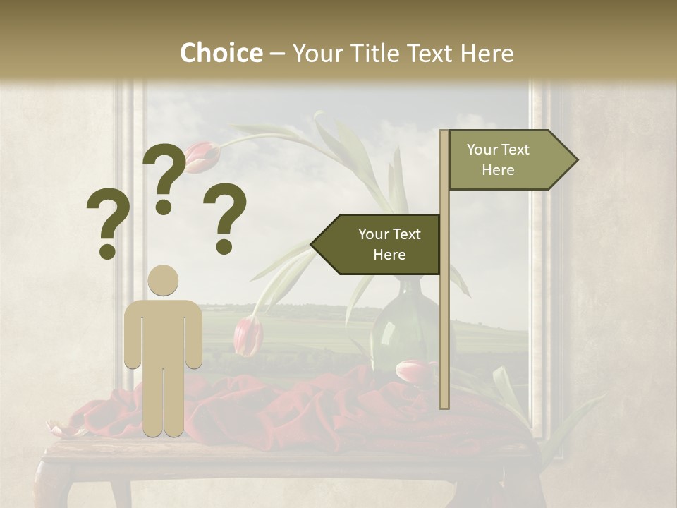 Spring Event Glass PowerPoint Template
