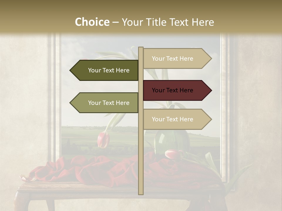 Spring Event Glass PowerPoint Template