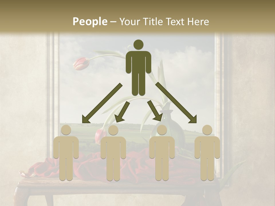 Spring Event Glass PowerPoint Template