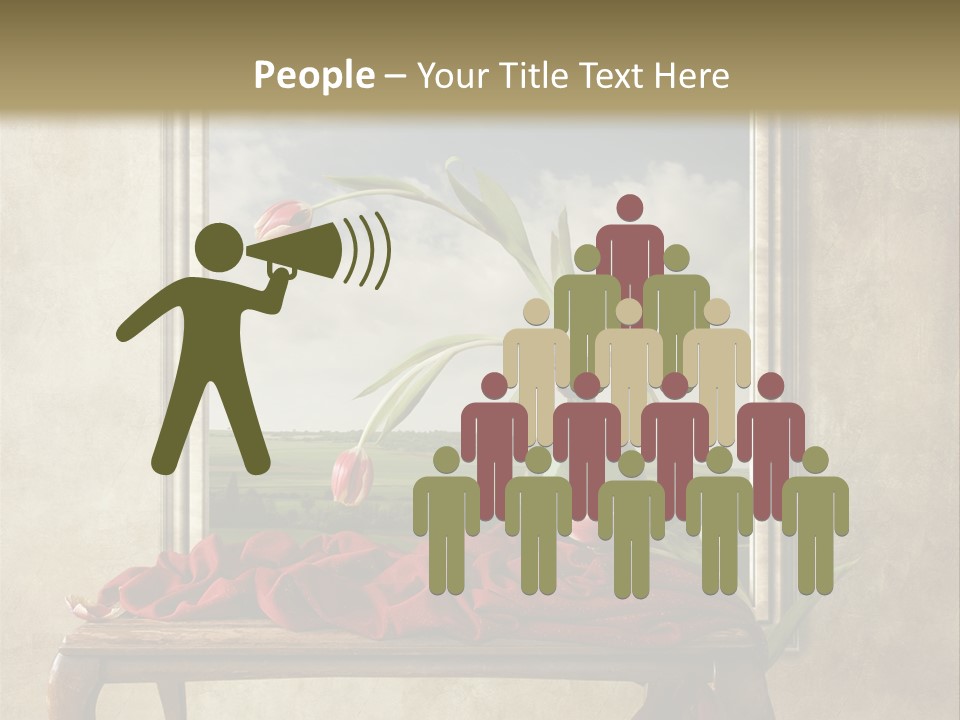 Spring Event Glass PowerPoint Template