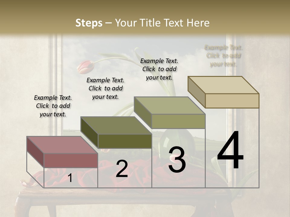 Spring Event Glass PowerPoint Template