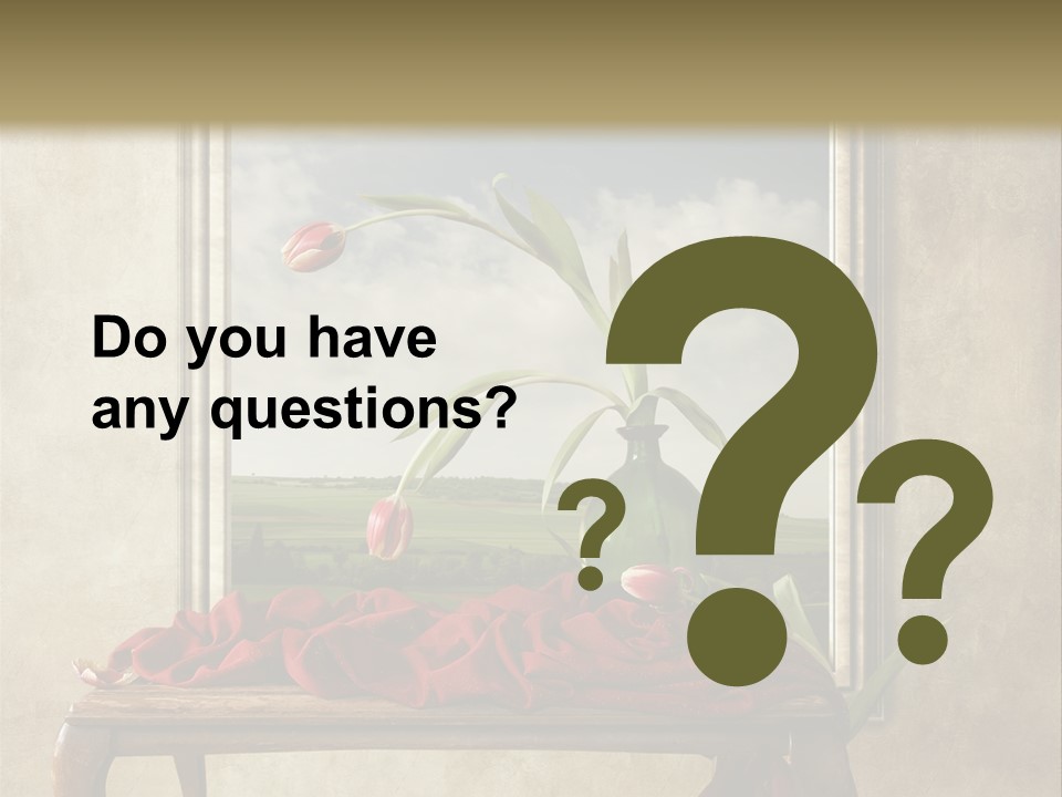 Spring Event Glass PowerPoint Template